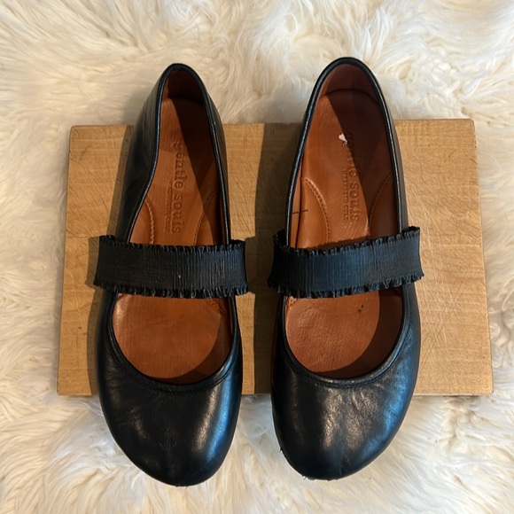 Gentle Souls Mary Jane Leather Flats - Picture 2 of 9